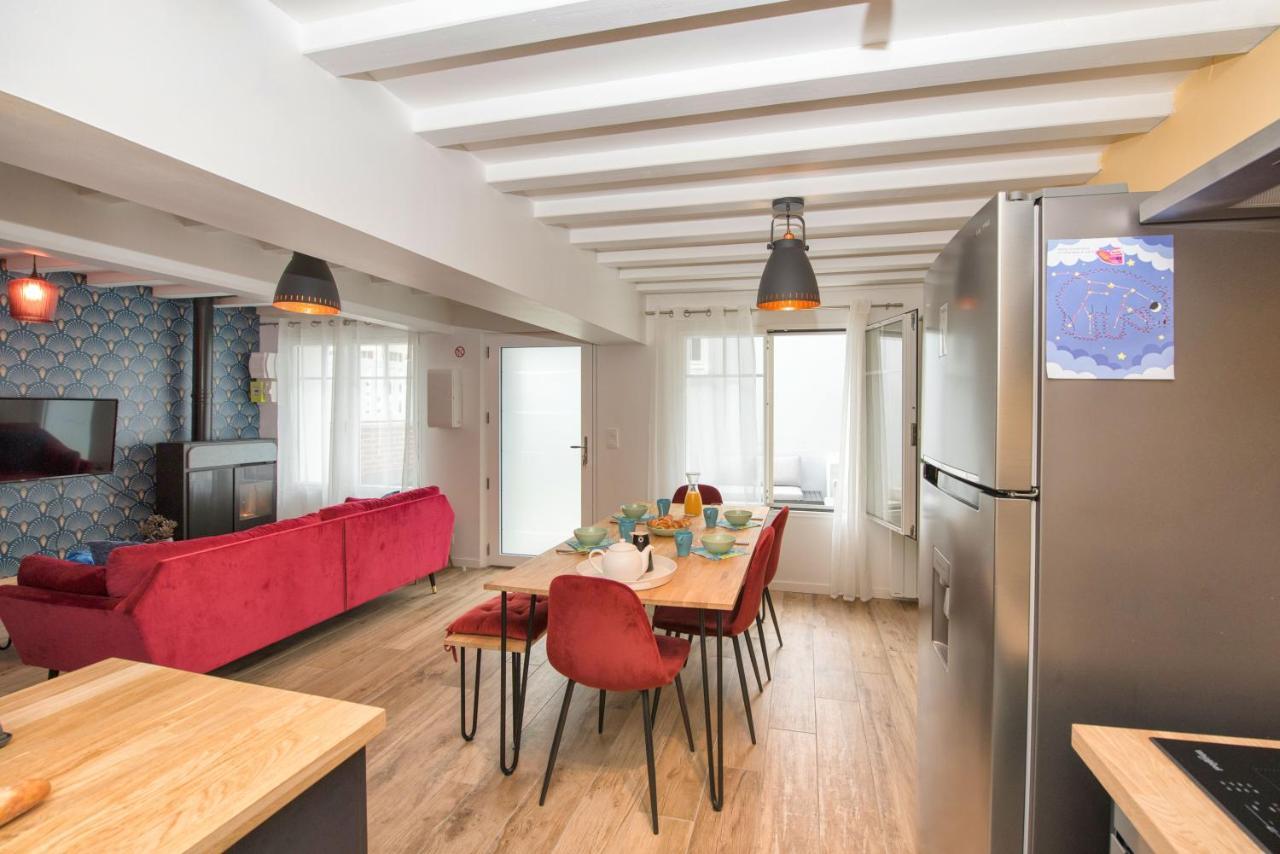 L'Ancre Des Falaises - Maison Vue Mer & A 50M Plage Етрета Екстериор снимка